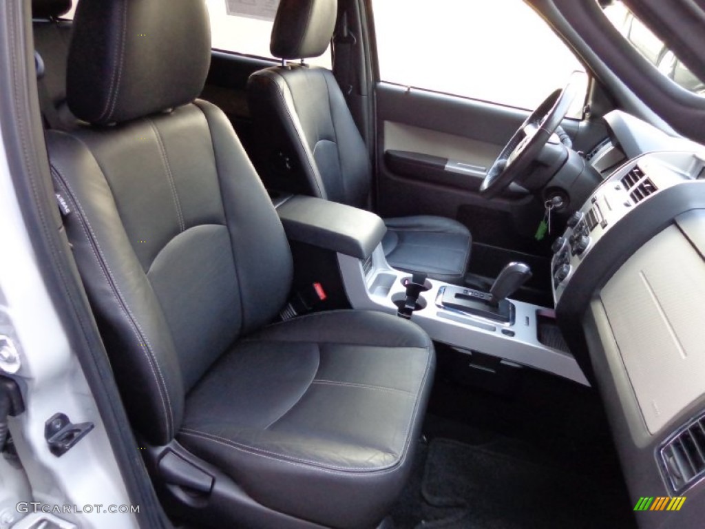 Black Interior 2009 Mercury Mariner Premier 4WD Photo #79166278