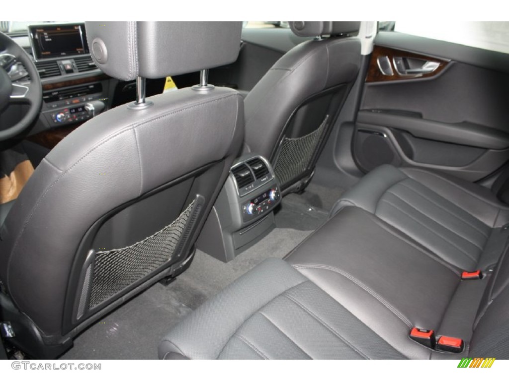 2013 Audi A7 3.0T quattro Prestige Rear Seat Photo #79166803