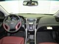 2013 Hyundai Sonata Wine Interior Dashboard Photo