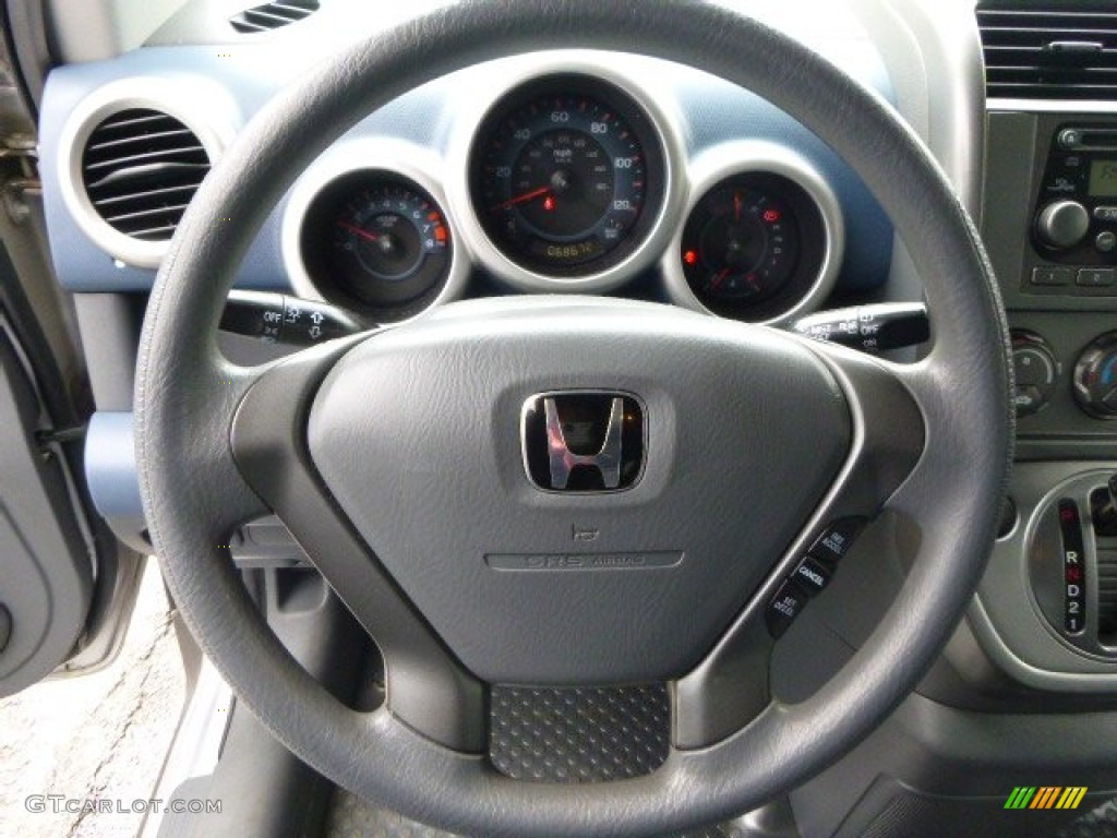 2004 Honda Element EX AWD Gray Steering Wheel Photo #79166918