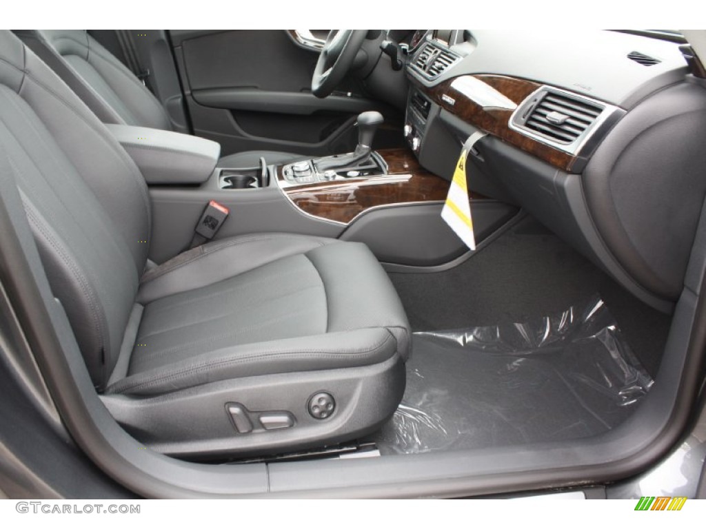 Black Interior 2013 Audi A7 3.0T quattro Prestige Photo #79166933