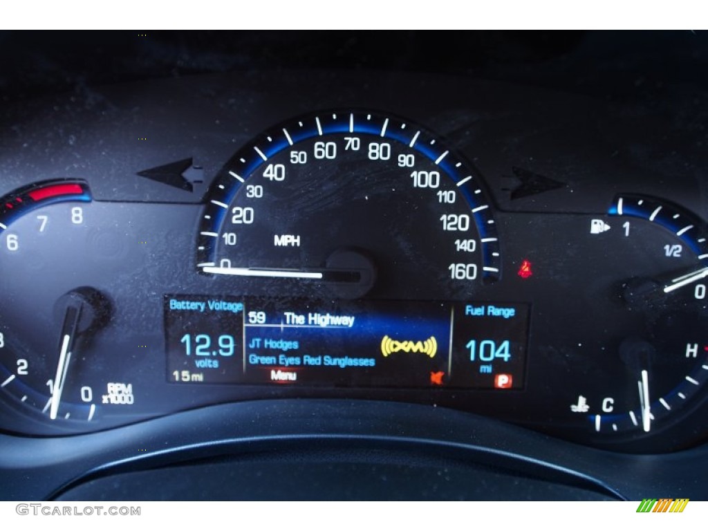 2013 Cadillac ATS 2.0L Turbo Luxury Gauges Photo #79167132