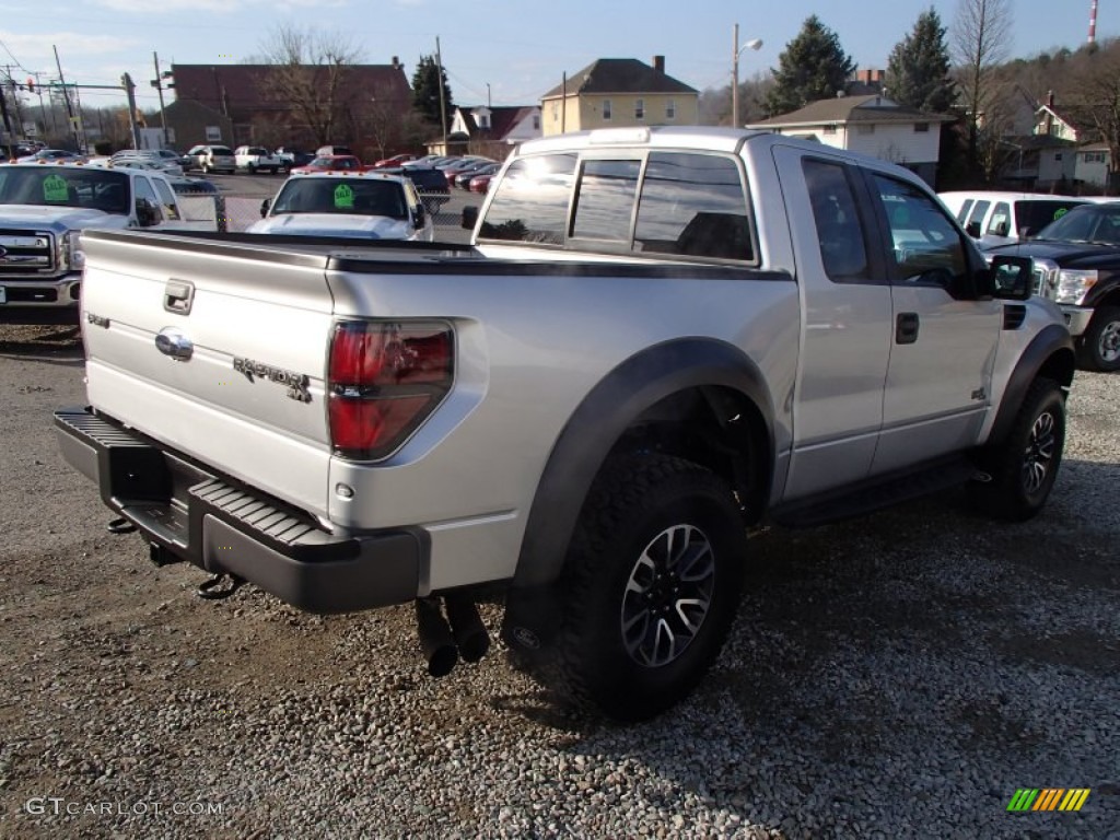 Ingot Silver Metallic 2012 Ford F150 SVT Raptor SuperCab 4x4 Exterior Photo #79167806