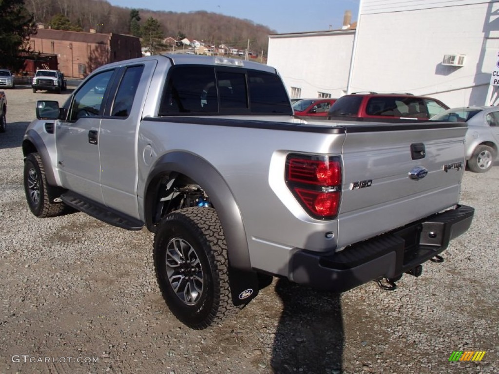 Ingot Silver Metallic 2012 Ford F150 SVT Raptor SuperCab 4x4 Exterior Photo #79167860
