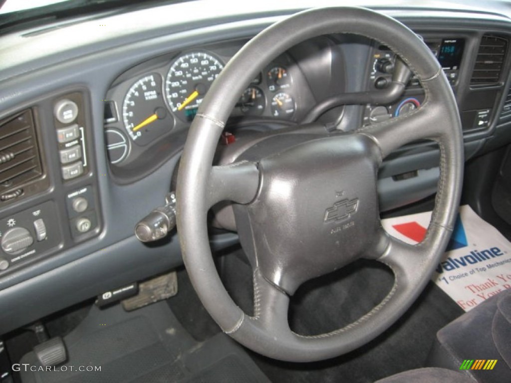 2000 Silverado 1500 Z71 Regular Cab 4x4 - Onyx Black / Graphite photo #11