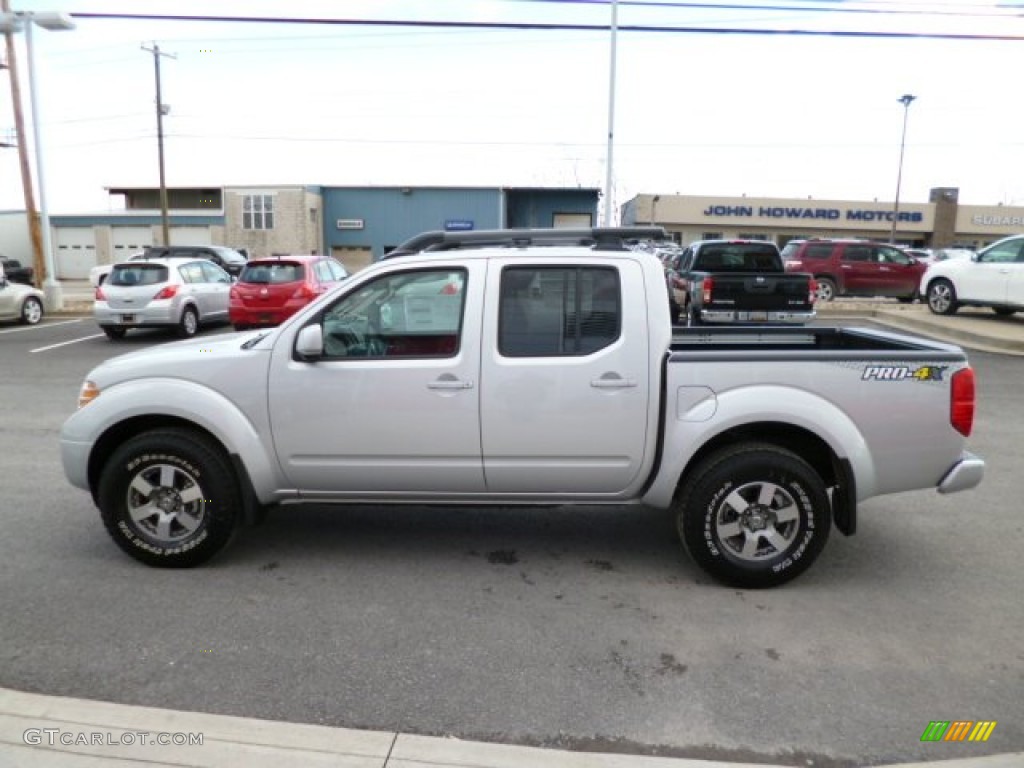 2013 Frontier Pro-4X Crew Cab 4x4 - Brilliant Silver / Graphite Pro-4X photo #4