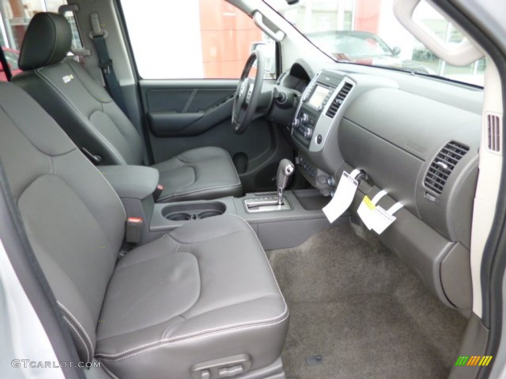 Graphite Pro-4X Interior 2013 Nissan Frontier Pro-4X Crew Cab 4x4 Photo #79168812