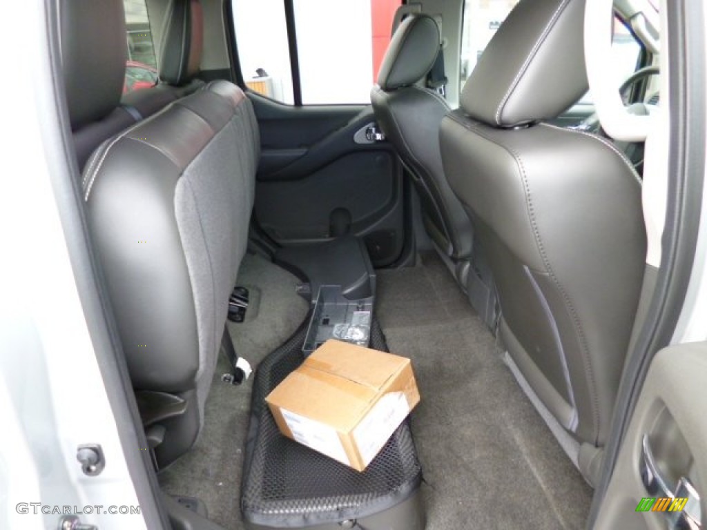 2013 Nissan Frontier Pro-4X Crew Cab 4x4 Rear Seat Photo #79168847