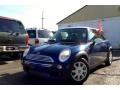 2004 Indi Blue Metallic Mini Cooper Hardtop  photo #3