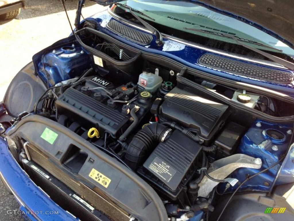2004 Cooper Hardtop - Indi Blue Metallic / Panther Black photo #11