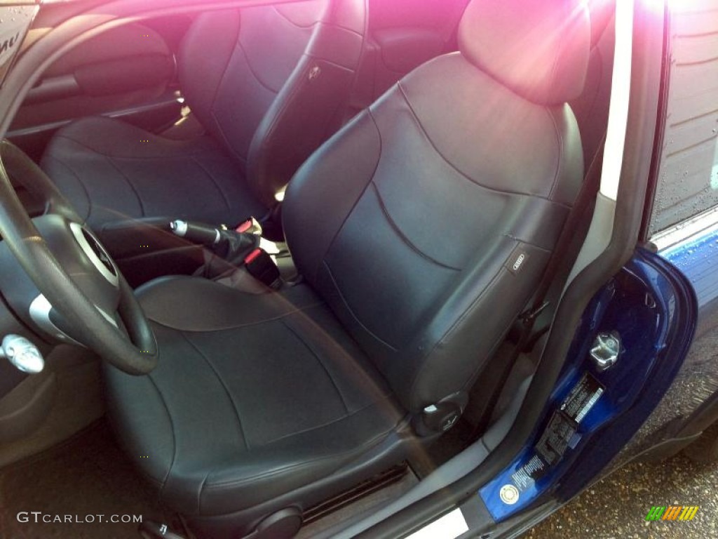 2004 Cooper Hardtop - Indi Blue Metallic / Panther Black photo #17