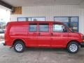 2013 Victory Red Chevrolet Express 1500 Cargo Van  photo #2