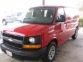 2013 Victory Red Chevrolet Express 1500 Cargo Van  photo #6