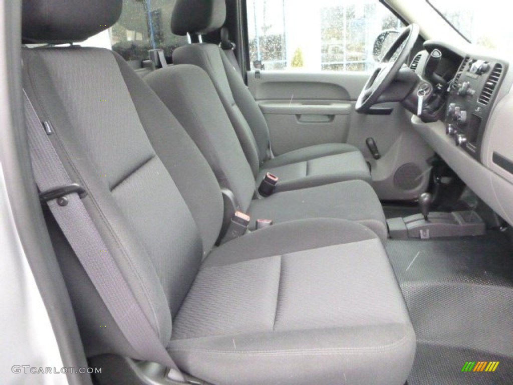 Dark Titanium Interior 2011 Chevrolet Silverado 1500 Regular Cab 4x4 Photo #79170802