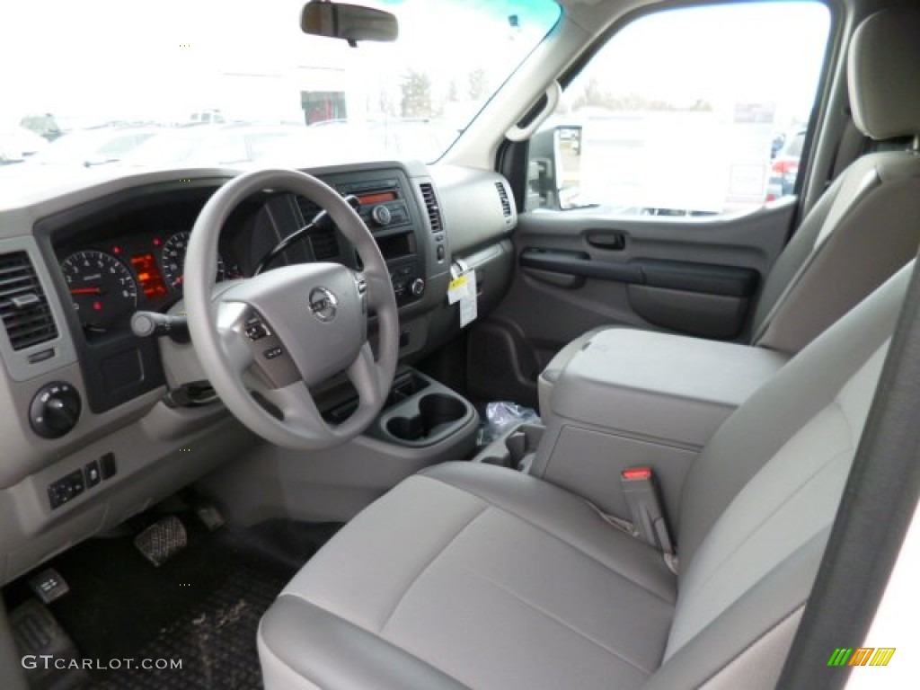 2013 NV 2500 HD SV High Roof - Glacier White / Gray photo #17