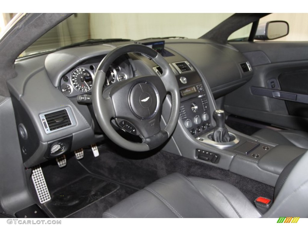 2007 Aston Martin V8 Vantage Coupe Phantom Gray Dashboard Photo #79171082