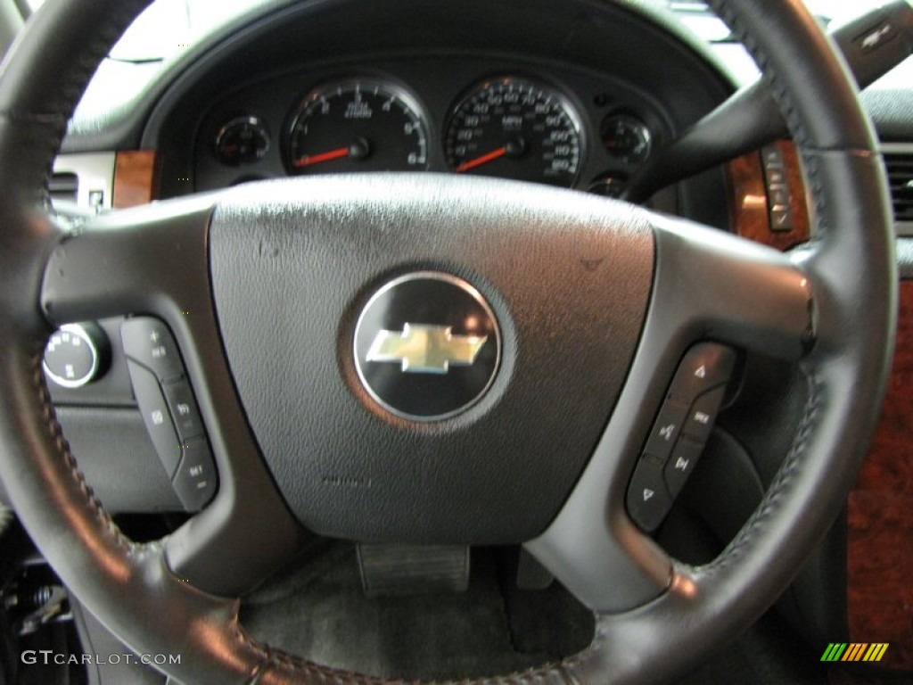 2008 Avalanche LTZ 4x4 - Dark Blue Metallic / Ebony photo #16