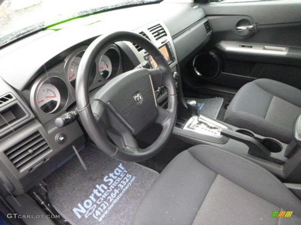 2009 Avenger SXT - Deep Water Blue Pearl / Dark Slate Gray photo #15