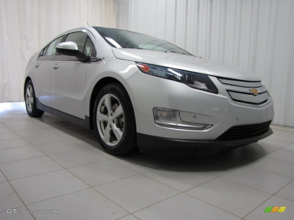 Silver Ice Metallic 2012 Chevrolet Volt Hatchback Exterior Photo #79171508