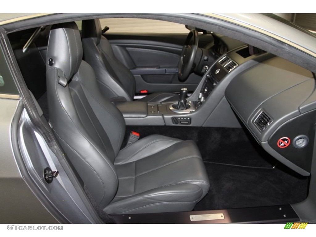 Phantom Gray Interior 2007 Aston Martin V8 Vantage Coupe Photo #79171571