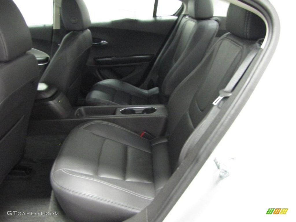 Jet Black/Dark Accents Interior 2012 Chevrolet Volt Hatchback Photo #79171616