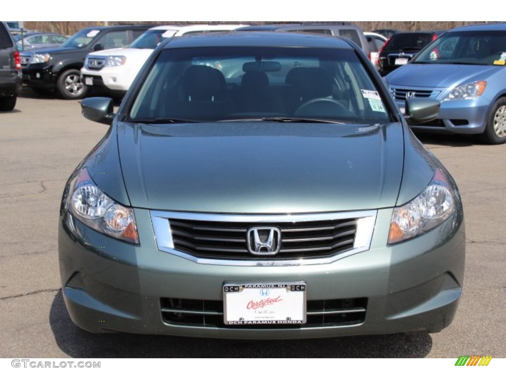 2010 Accord EX Sedan - Mystic Green Metallic / Black photo #2