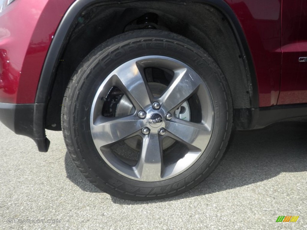 2014 Grand Cherokee Limited 4x4 - Deep Cherry Red Crystal Pearl / New Zealand Black/Light Frost photo #13