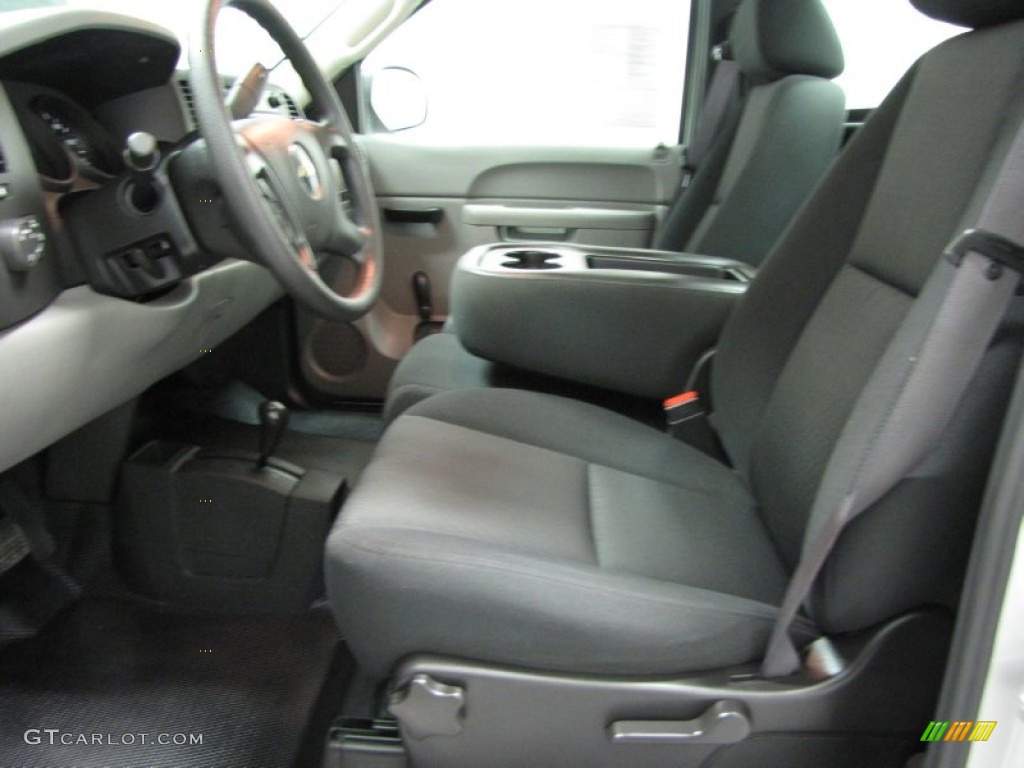 2011 Silverado 1500 LS Regular Cab 4x4 - Sheer Silver Metallic / Dark Titanium photo #6