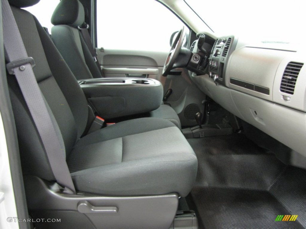 2011 Silverado 1500 LS Regular Cab 4x4 - Sheer Silver Metallic / Dark Titanium photo #7