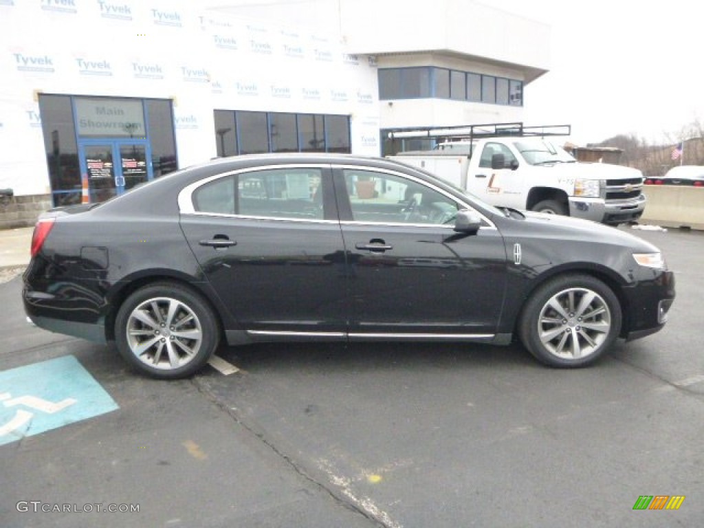 Tuxedo Black Metallic 2009 Lincoln MKS AWD Sedan Exterior Photo #79172195