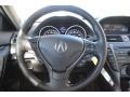 Ebony 2013 Acura TL SH-AWD Steering Wheel