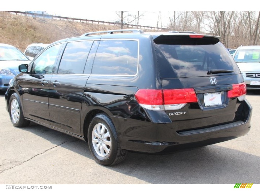 2010 Odyssey EX-L - Crystal Black Pearl / Gray photo #7