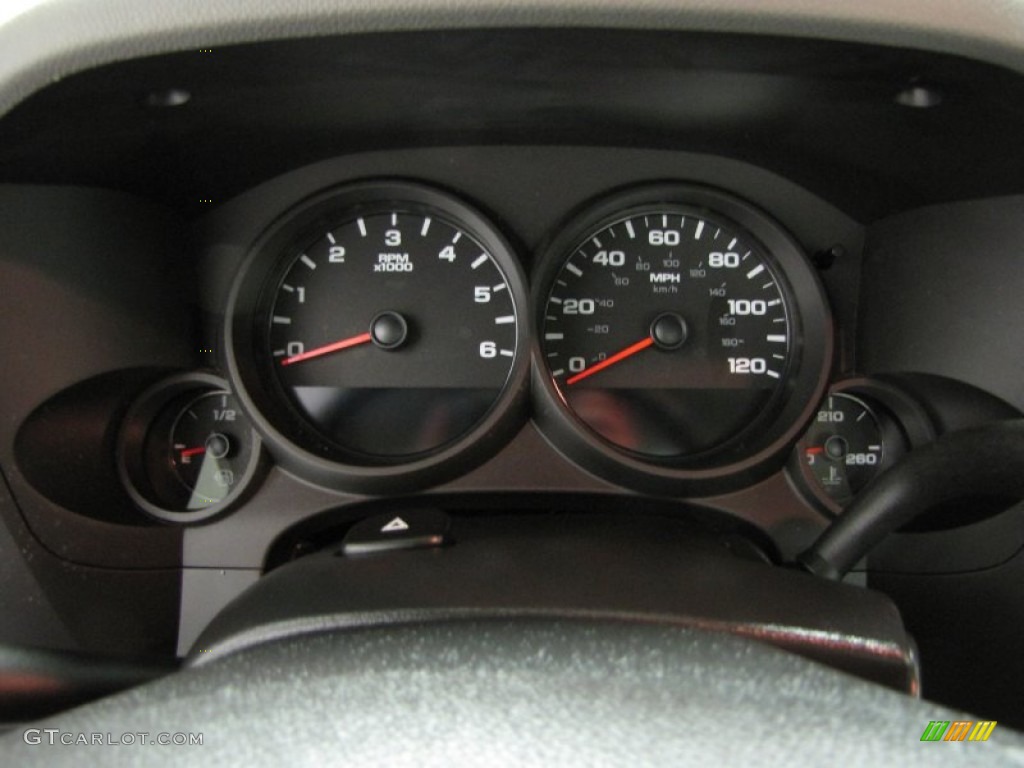 2011 Silverado 1500 LS Regular Cab 4x4 - Sheer Silver Metallic / Dark Titanium photo #13