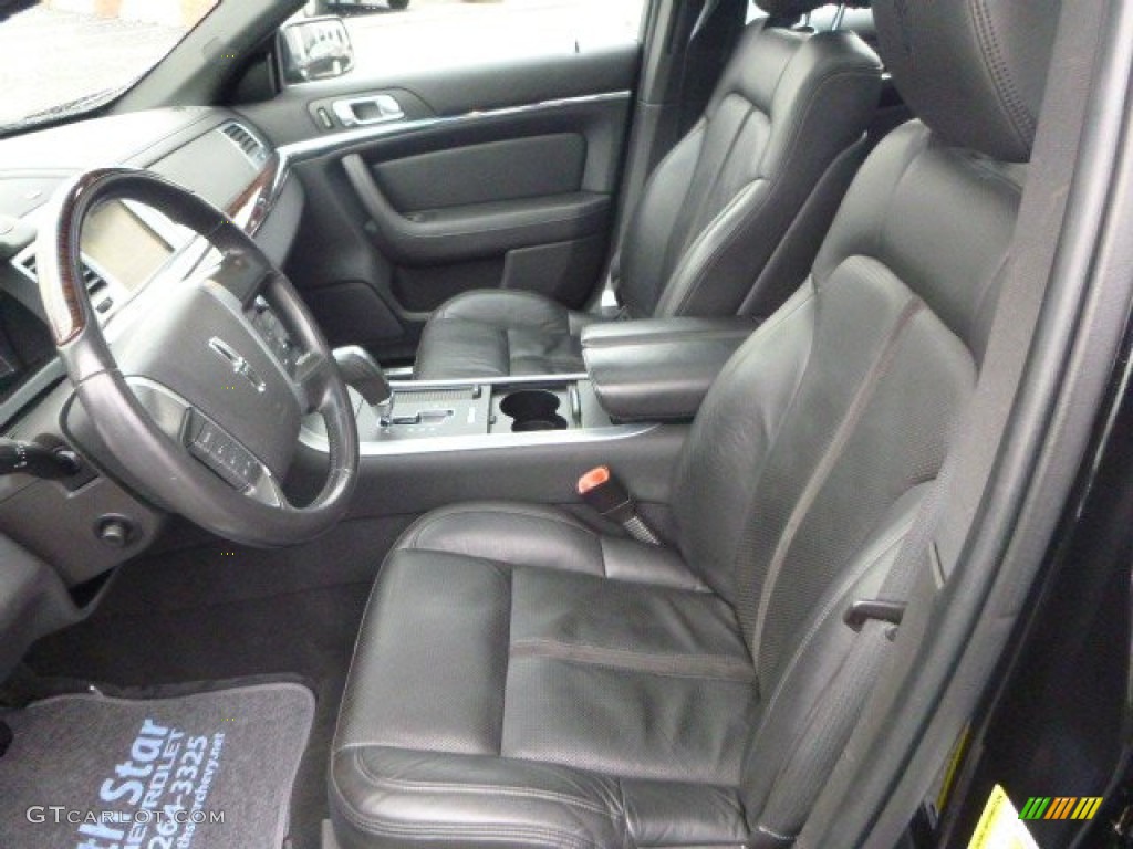 Charcoal Black Interior 2009 Lincoln MKS AWD Sedan Photo #79172342