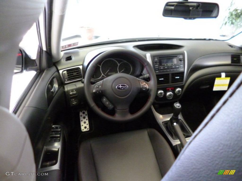 2013 Subaru Impreza WRX Limited 5 Door WRX Carbon Black Dashboard Photo #79172354