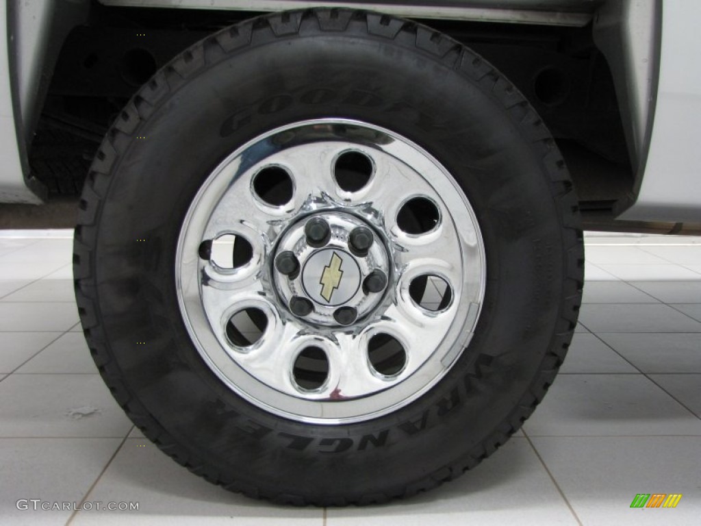 2011 Silverado 1500 LS Regular Cab 4x4 - Sheer Silver Metallic / Dark Titanium photo #18