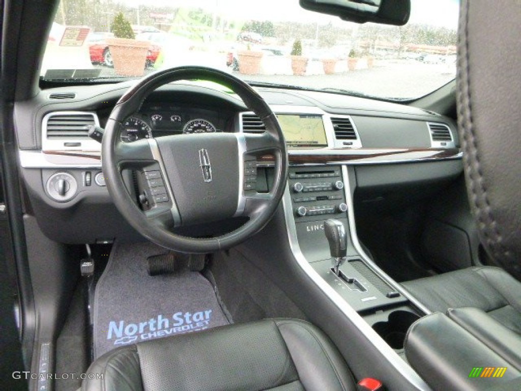 Charcoal Black Interior 2009 Lincoln MKS AWD Sedan Photo #79172372