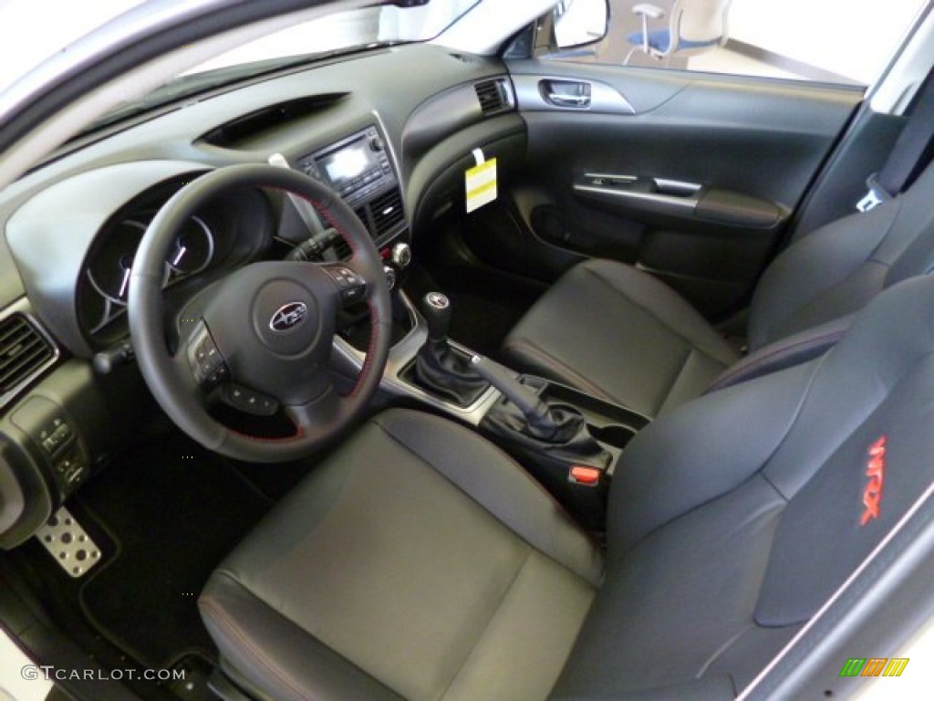 WRX Carbon Black Interior 2013 Subaru Impreza WRX Limited 5 Door Photo #79172384