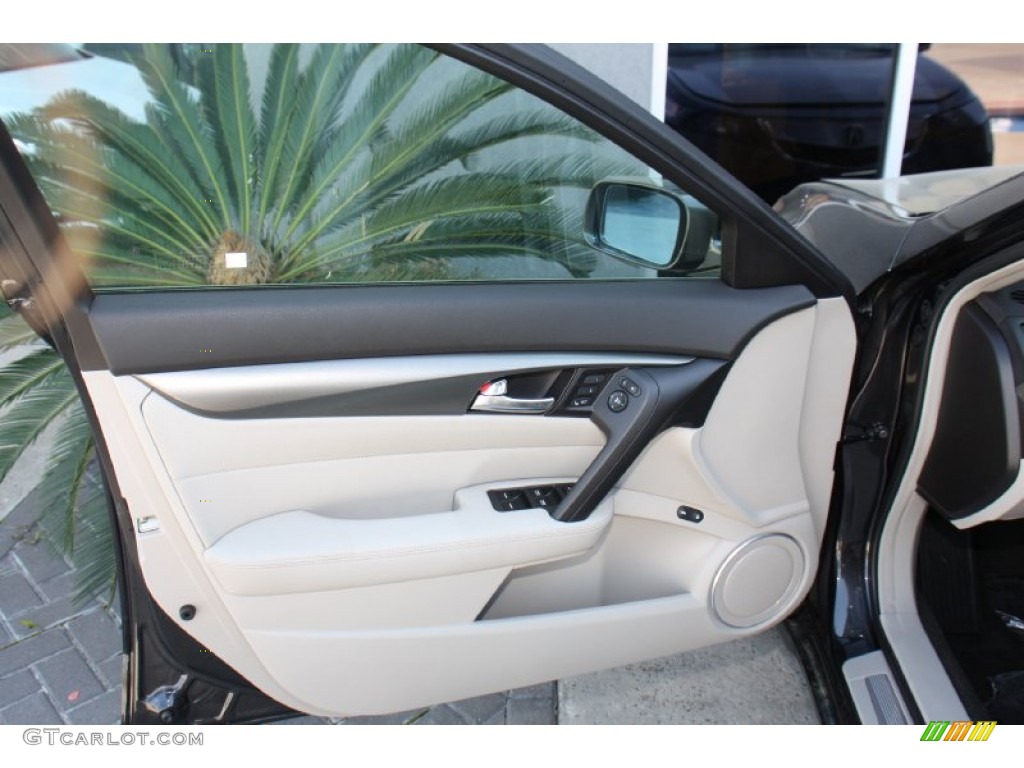 2013 Acura TL SH-AWD Graystone Door Panel Photo #79172564