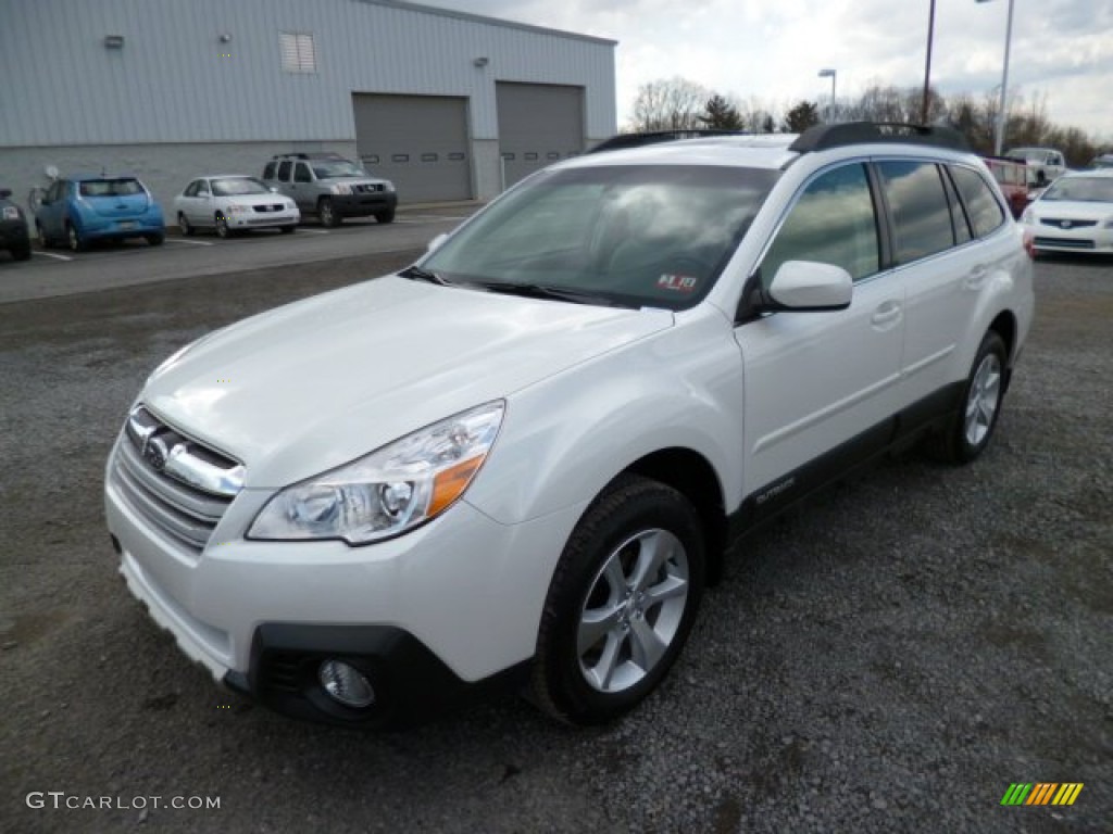 Satin White Pearl 2013 Subaru Outback 2.5i Limited Exterior Photo #79172823