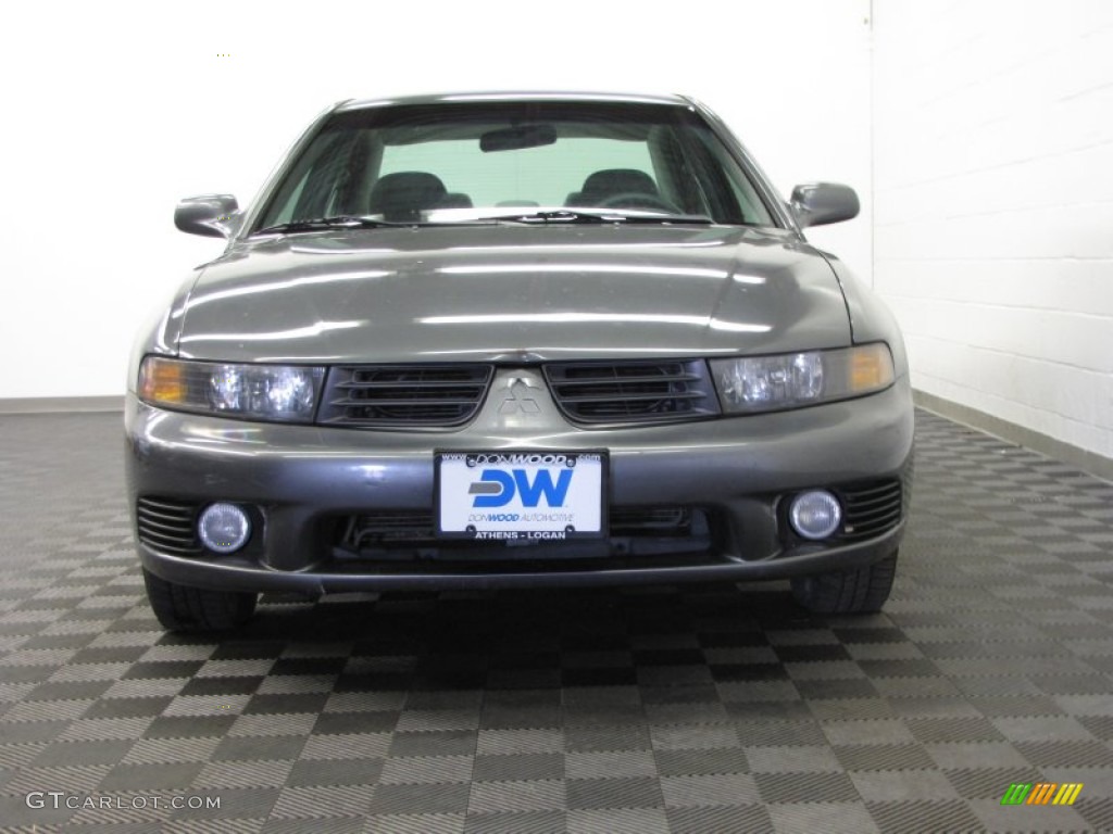 2003 Galant ES - Titanium Gray Pearl / Gray photo #2