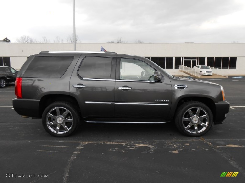 2010 Escalade Luxury AWD - Galaxy Gray / Cashmere/Cocoa photo #4