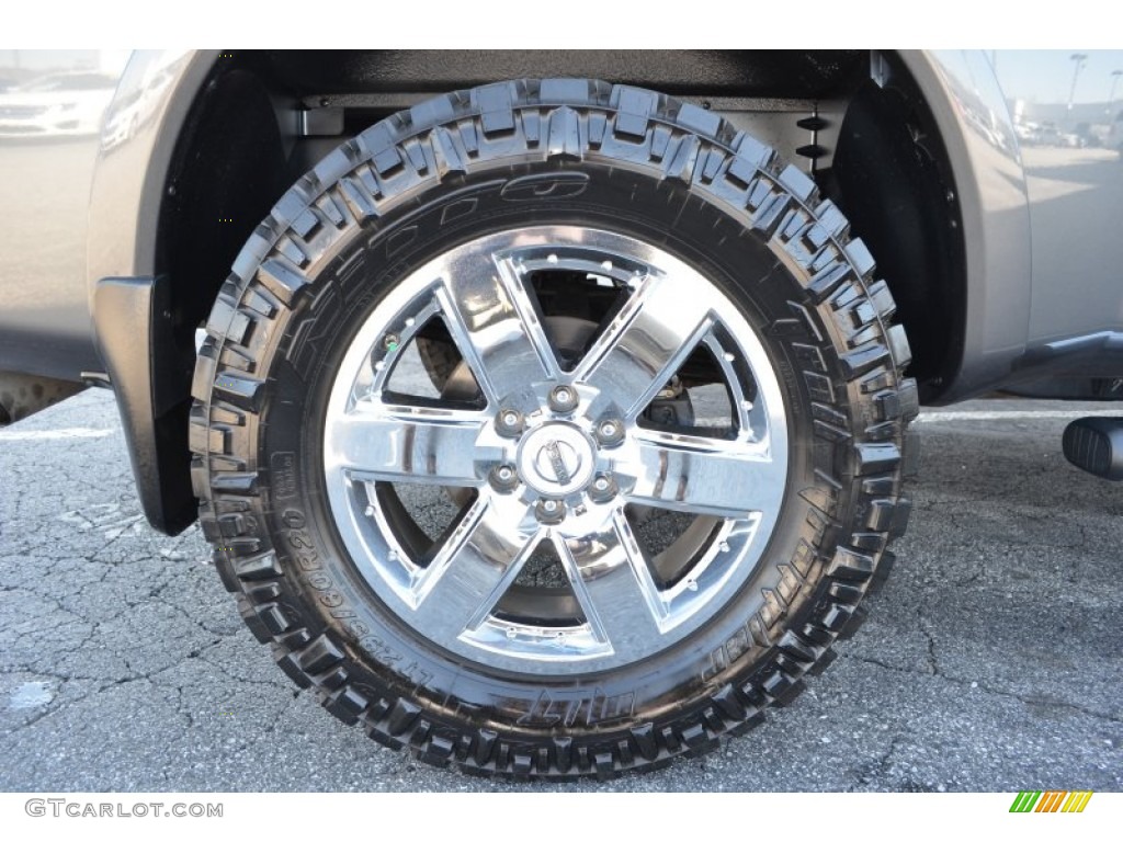 2010 Nissan Titan SE Heavy Metal Chrome Edition Crew Cab 4x4 Wheel Photos