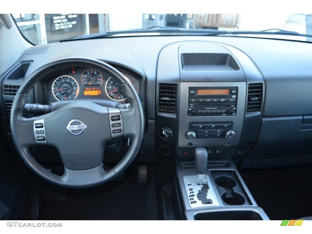 2010 Nissan Titan SE Heavy Metal Chrome Edition Crew Cab 4x4 Dashboard Photos