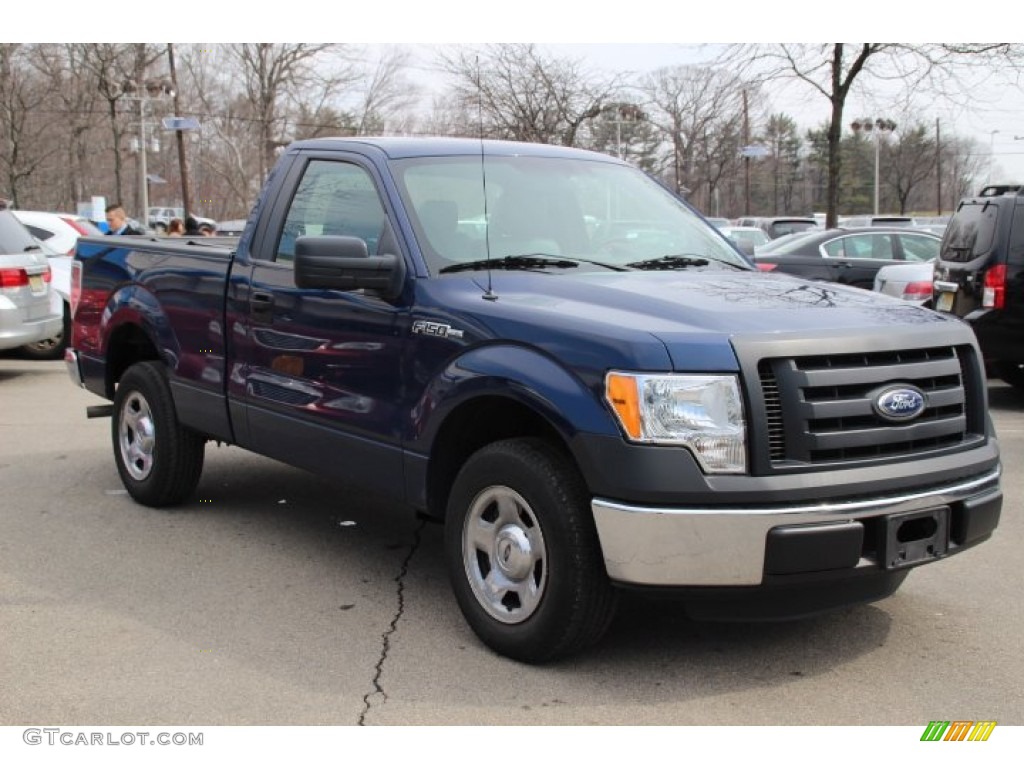 Dark Blue Pearl Metallic 2011 Ford F150 XL Regular Cab Exterior Photo #79175000