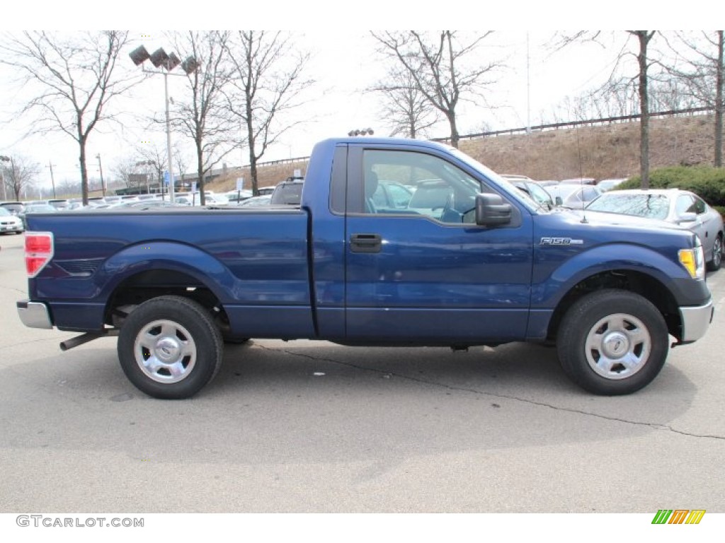 Dark Blue Pearl Metallic 2011 Ford F150 XL Regular Cab Exterior Photo #79175014