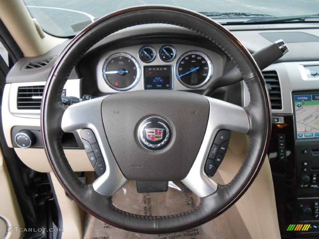 2010 Cadillac Escalade Luxury AWD Steering Wheel Photos