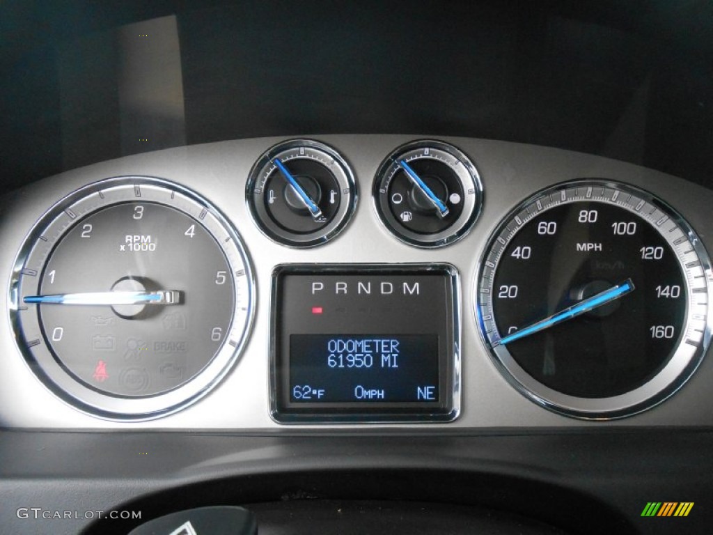 2010 Cadillac Escalade Luxury AWD Gauges Photo #79175043