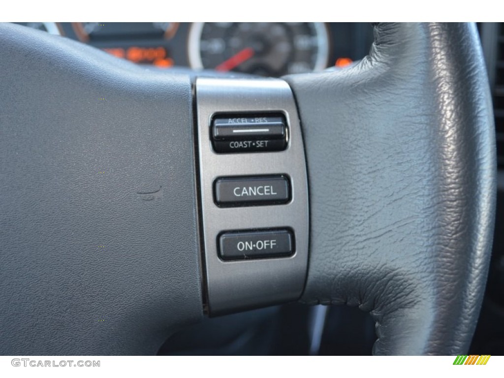 2010 Nissan Titan SE Heavy Metal Chrome Edition Crew Cab 4x4 Controls Photo #79175057