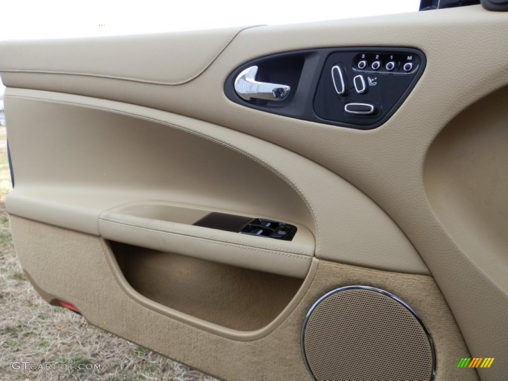 2013 Jaguar XK XK Convertible Caramel Door Panel Photo #79175207